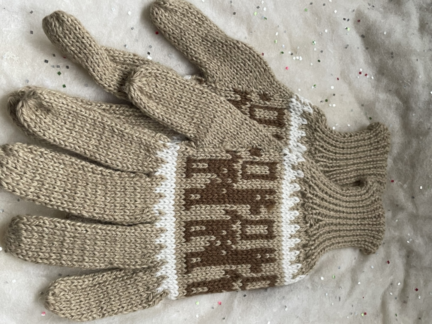 Knitted Winter Gloves