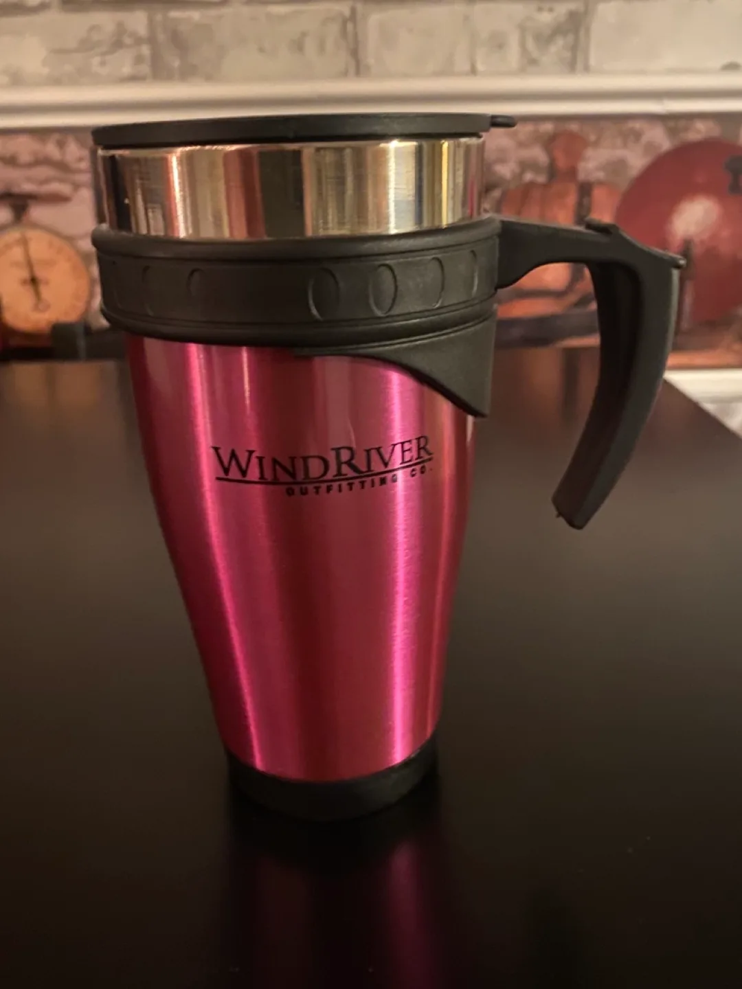 NEW!! WindRiver Outfitting Co. Travel Mug image indicator(6)