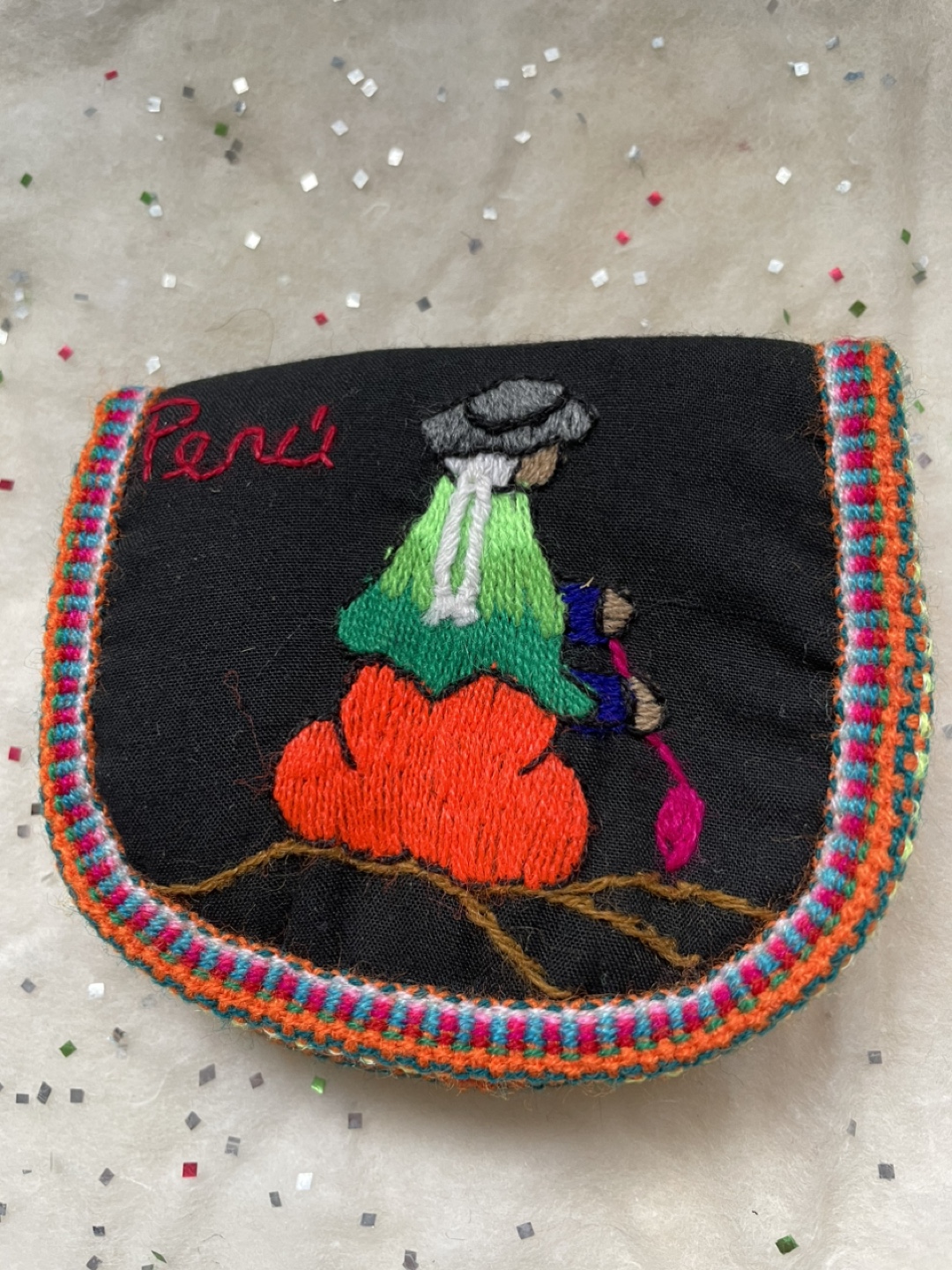 Embroidered Coin Purse - photo 3