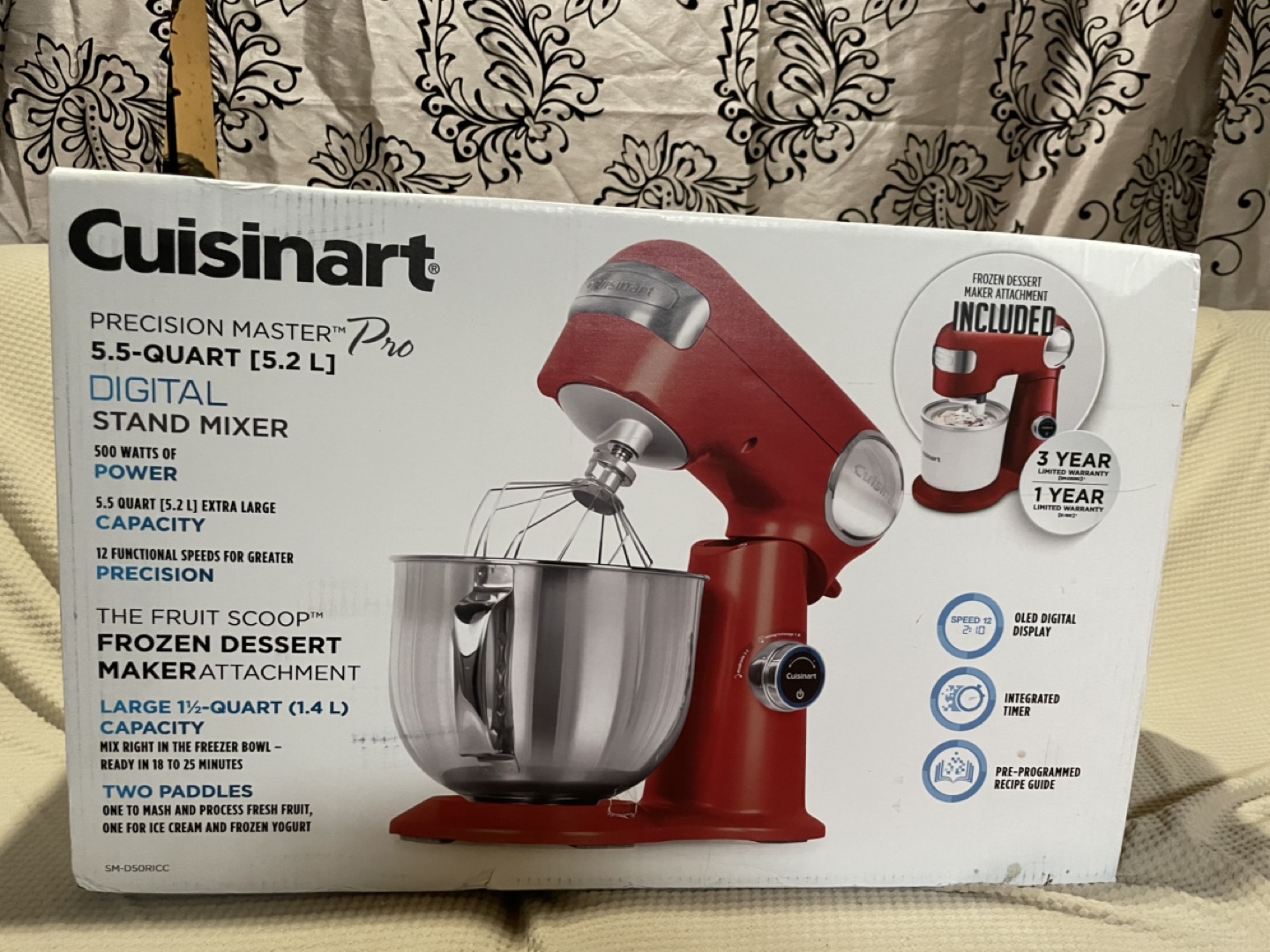 Cuisinart Stand Mixer with Frozen Dessert Maker Attachment - photo 2