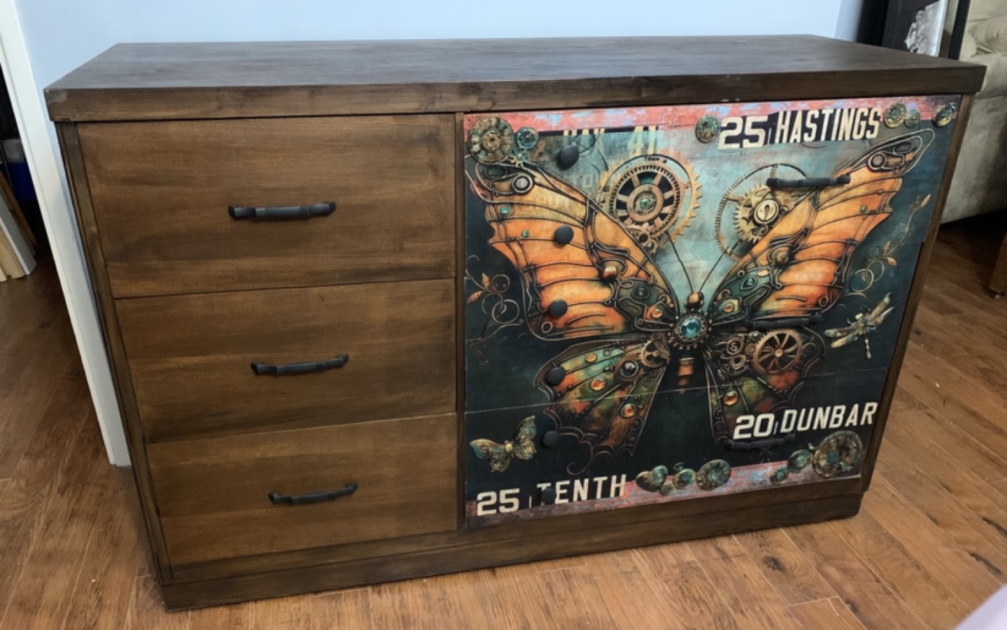 Steampunk Butterfly Cabinet - photo 2