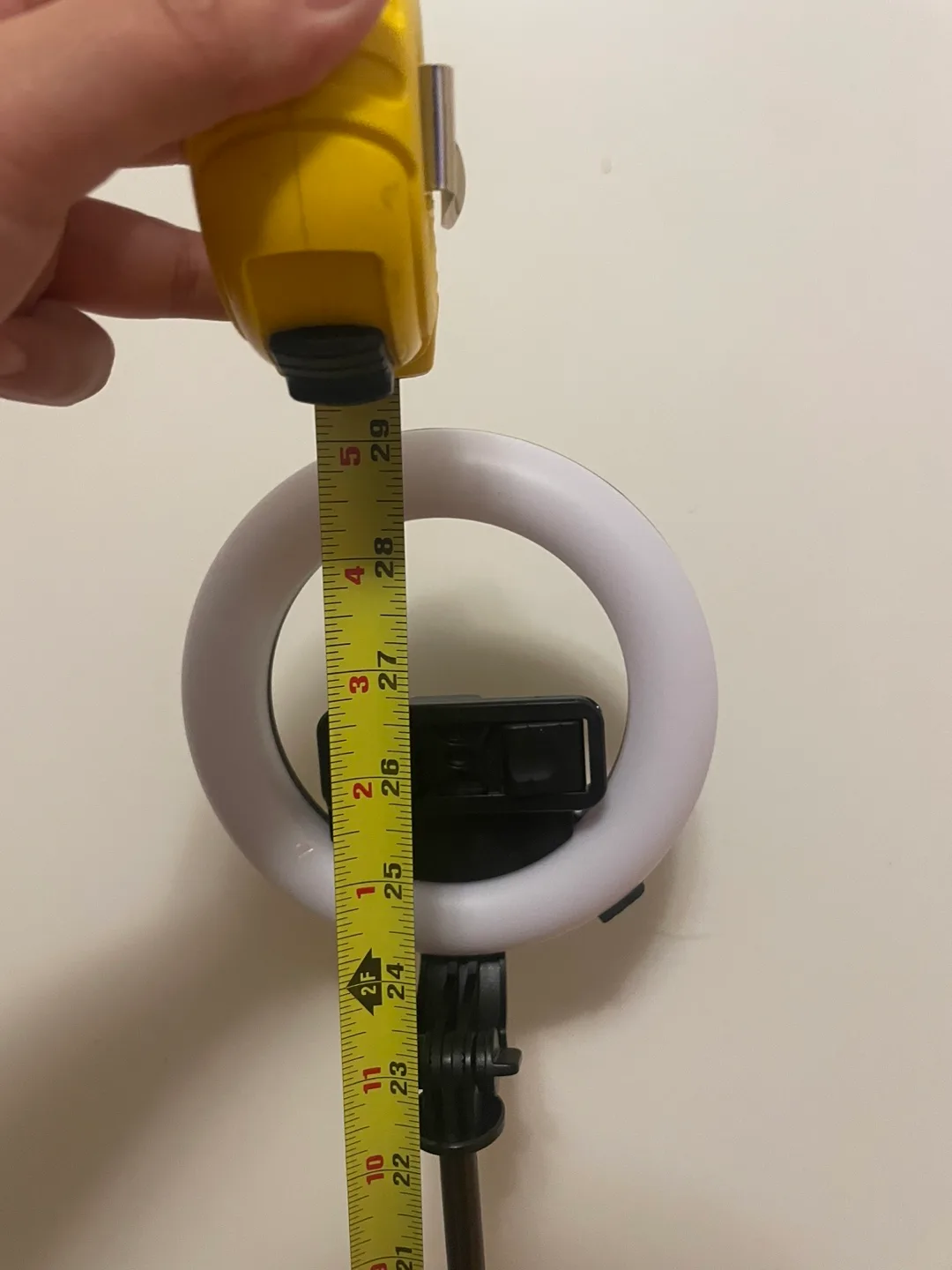 Selfie Ring Light with Tripod Stand image indicator(3)