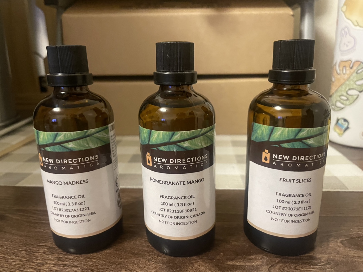 Fragrance Oils 100 mL each