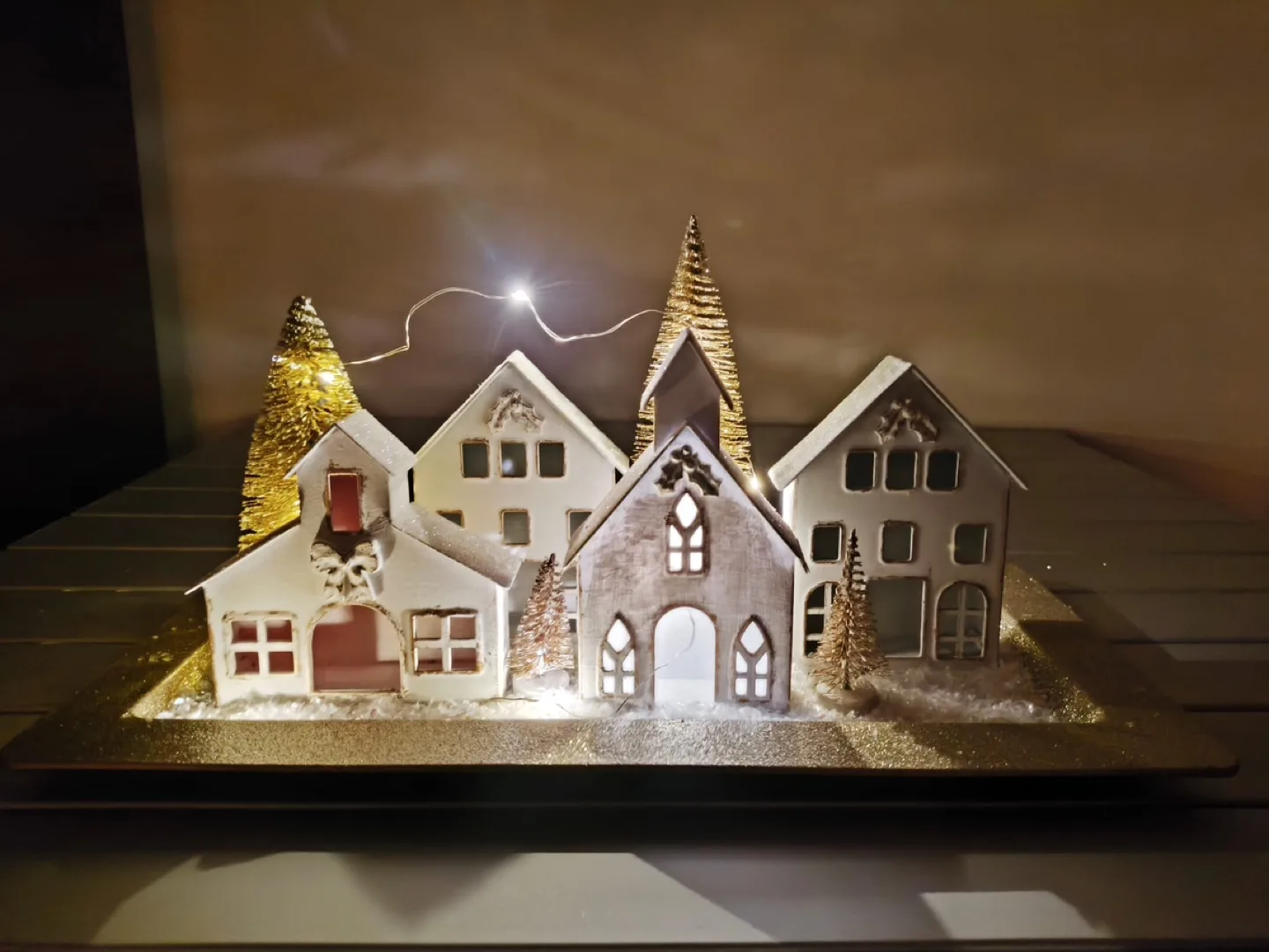 Christmas Village Decoration handmade image indicator(4)