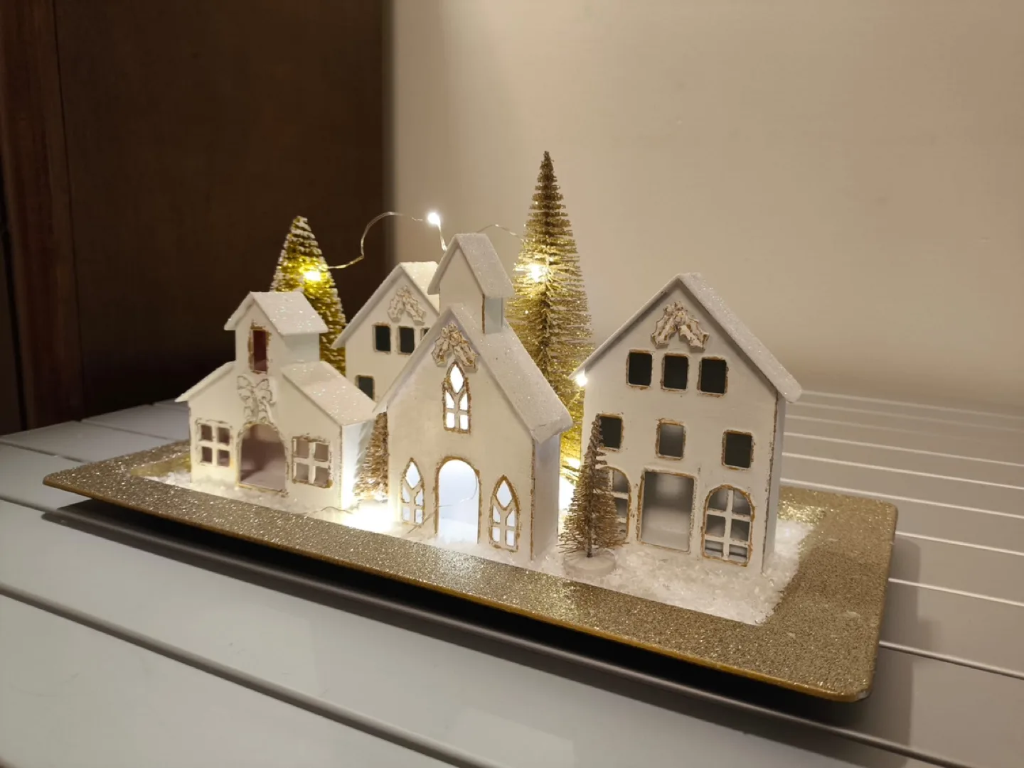 Christmas Village Decoration handmade image indicator(6)