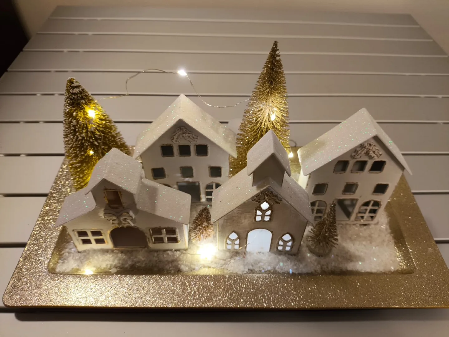 Christmas Village Decoration handmade image indicator(7)