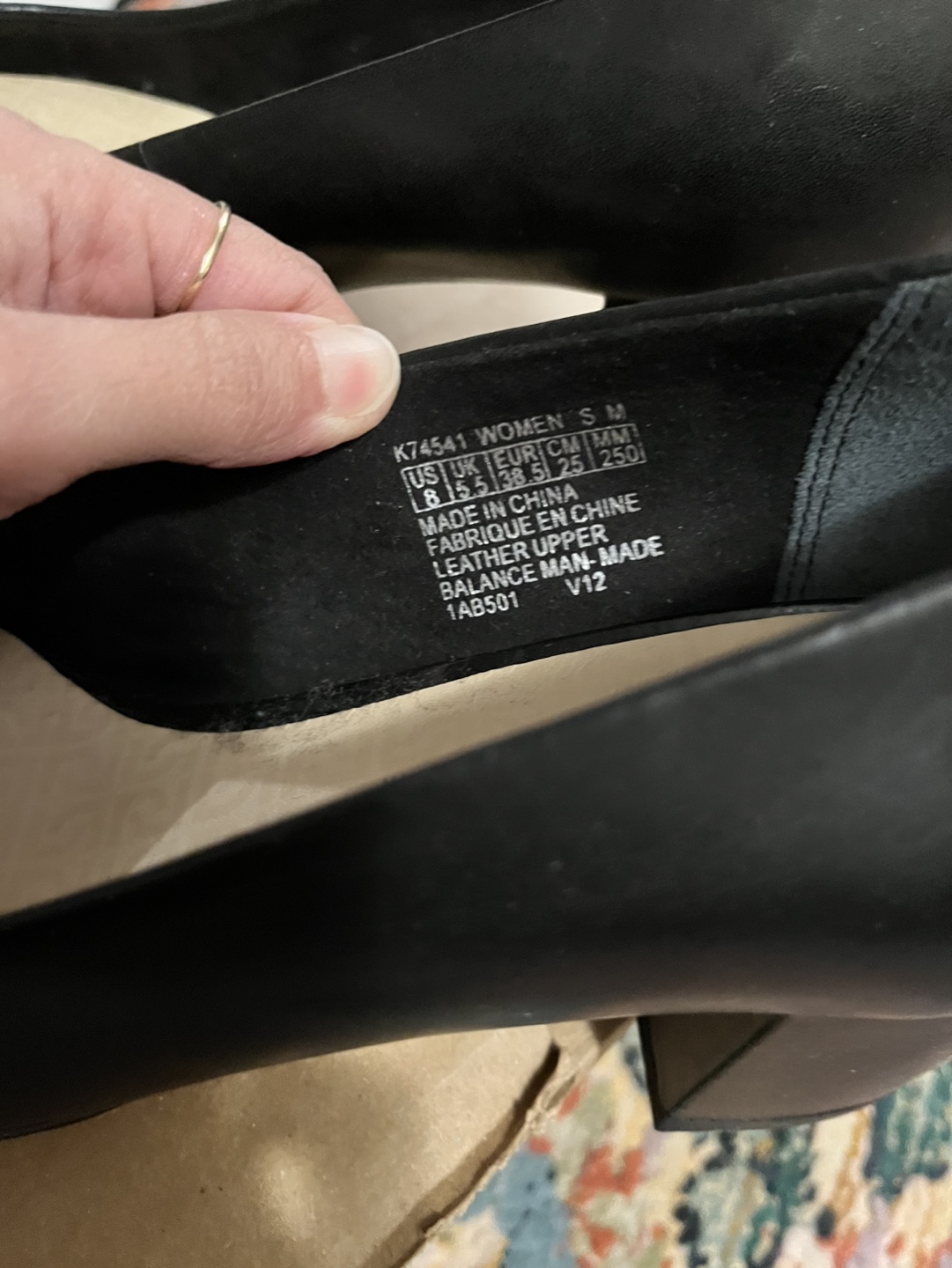 Brand new! Rockport Women's Black Leather Heels - photo 3