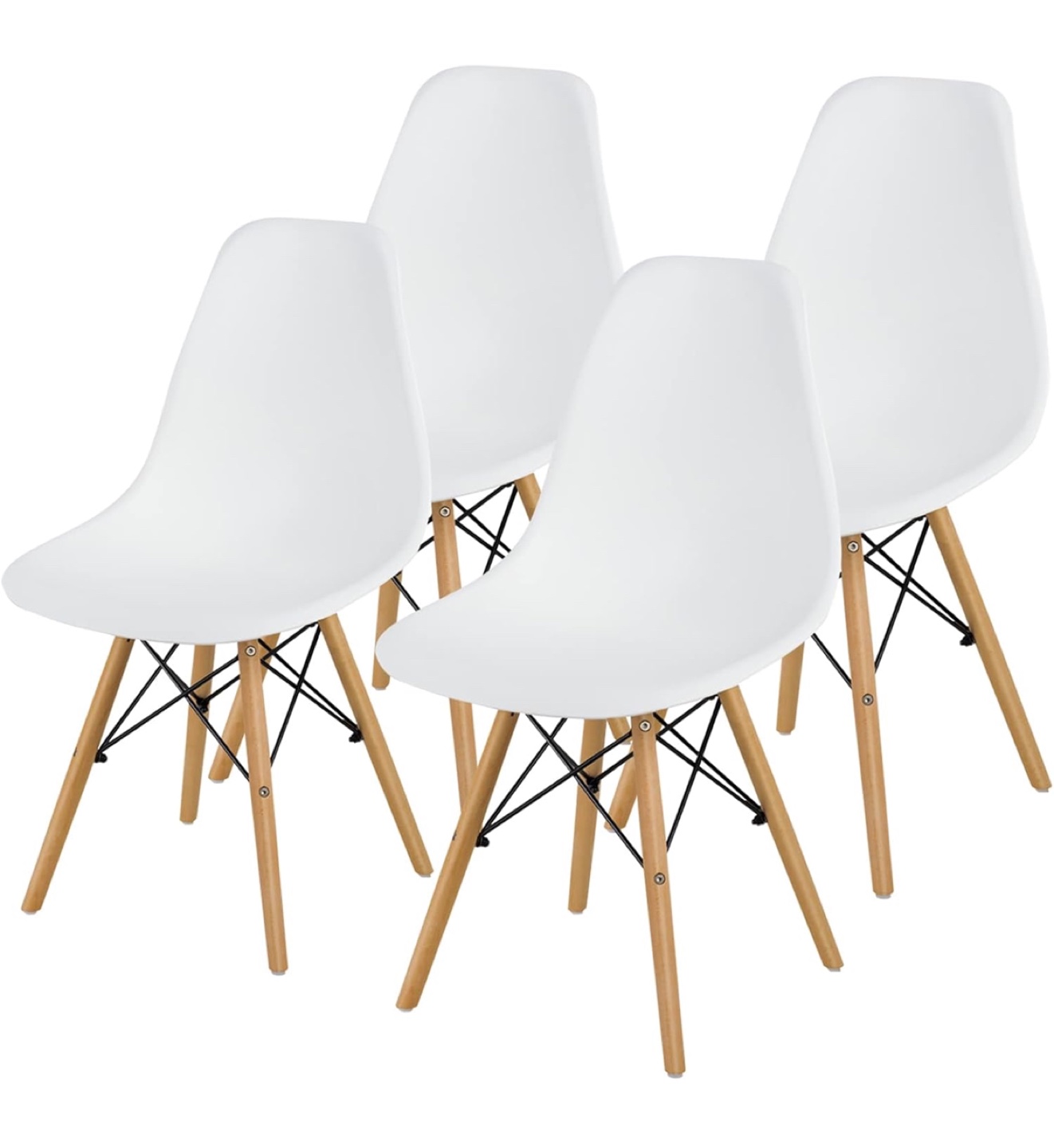 Set of 4 Eiffel Dining Chairs