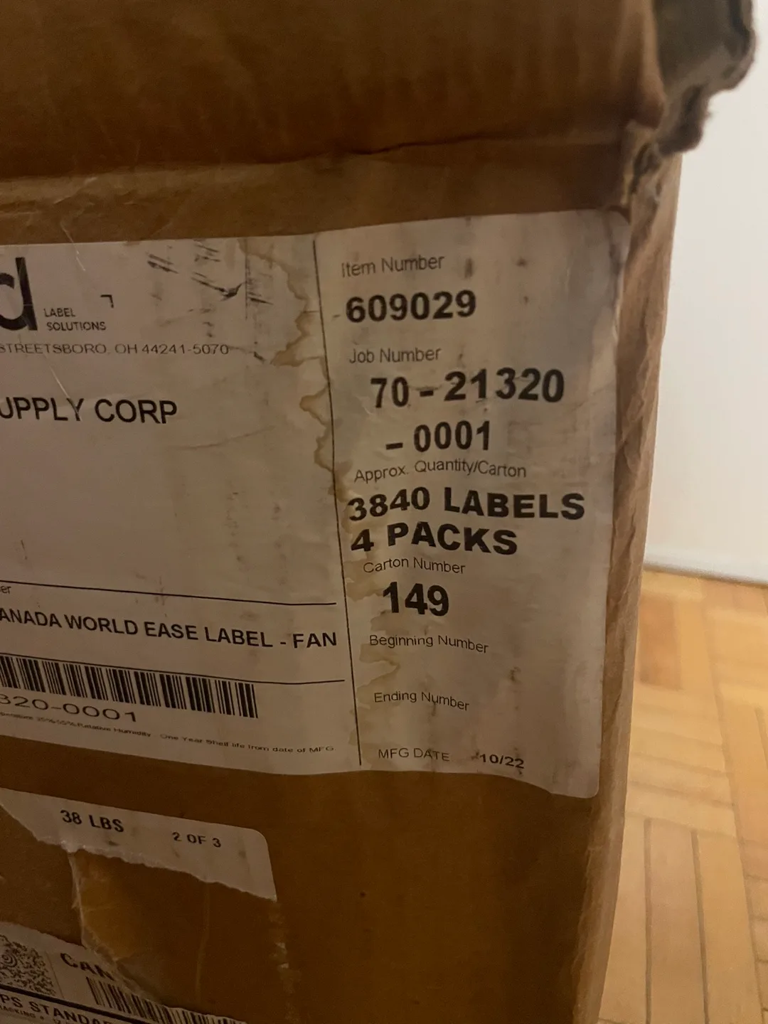 4 Pack Thermal Label Rolls image indicator(3)