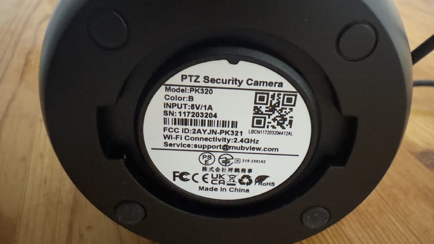 Mubview Smart Indoor Security Camera - photo 5