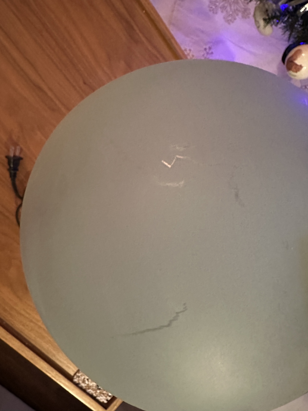 Light Turquoise Table Lamp - photo 2