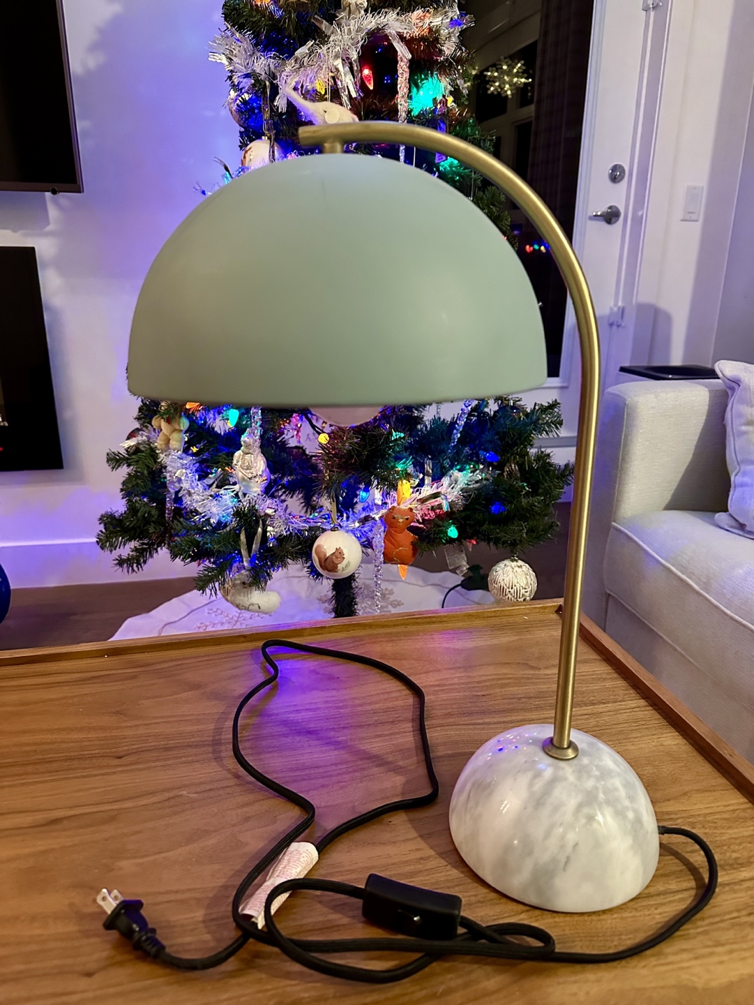 Light Turquoise Table Lamp