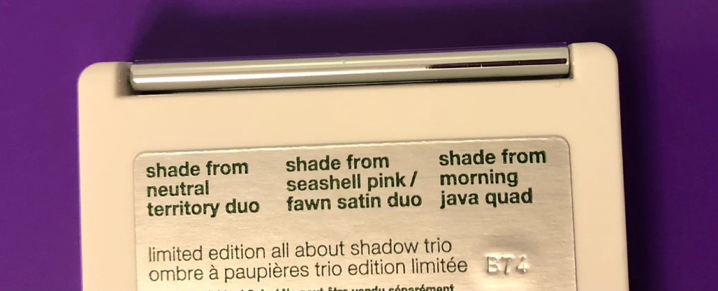 New edition Clinique All About Shadow Trio Eyeshadow Palette image indicator(3)