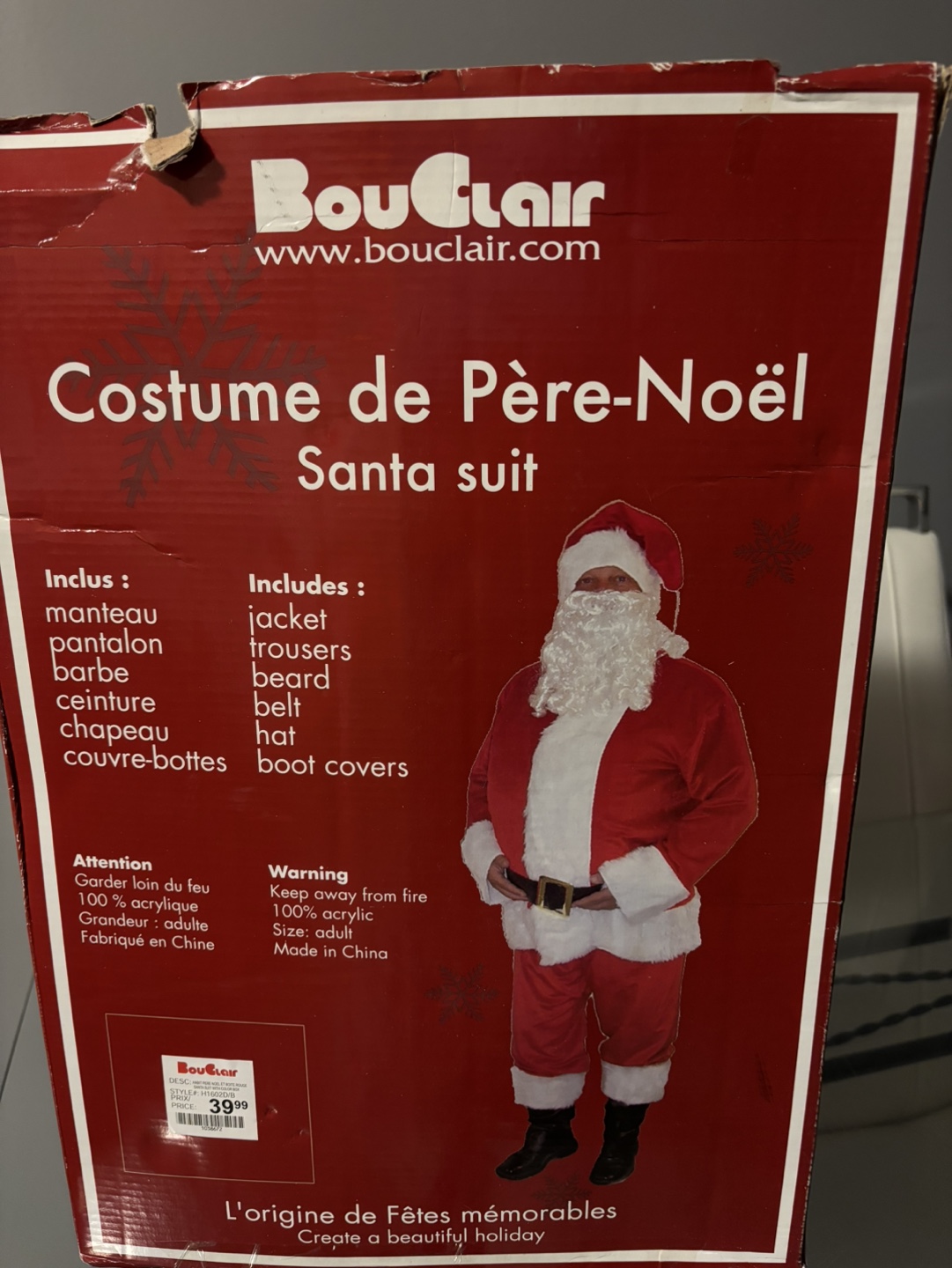 Santa Suit …one size - photo 2