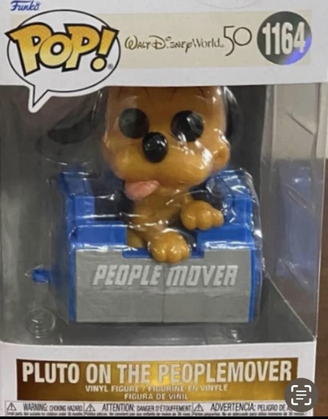 Funko Pop! Pluto on the Peoplemover