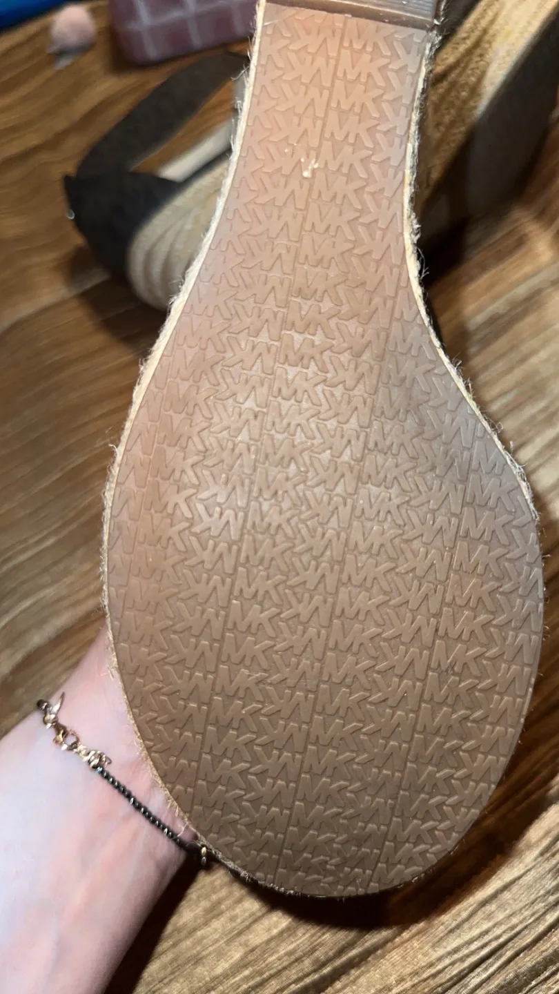 Michael Kors Brown Wedge Sandals image indicator(3)