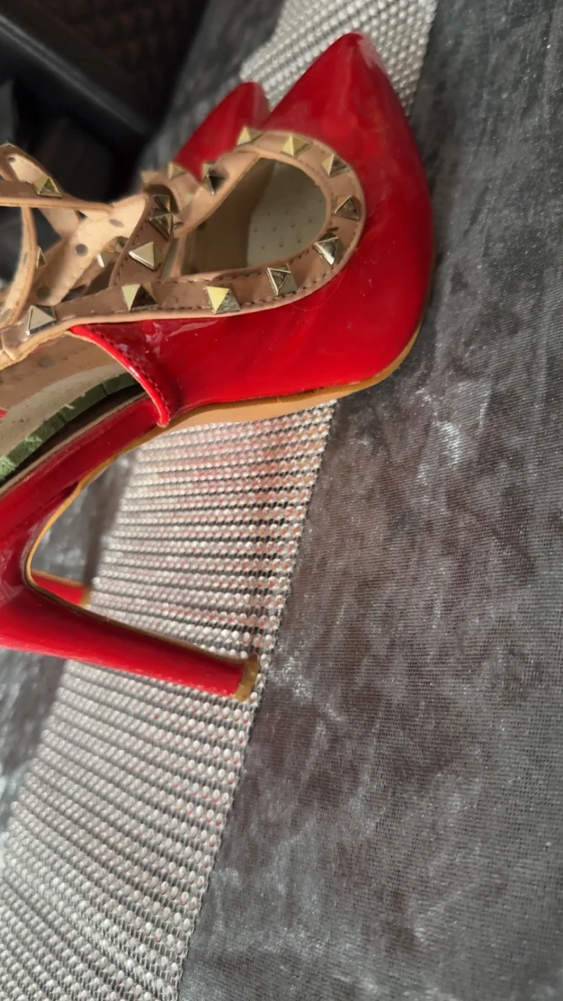 Red Studded Heels image indicator(3)