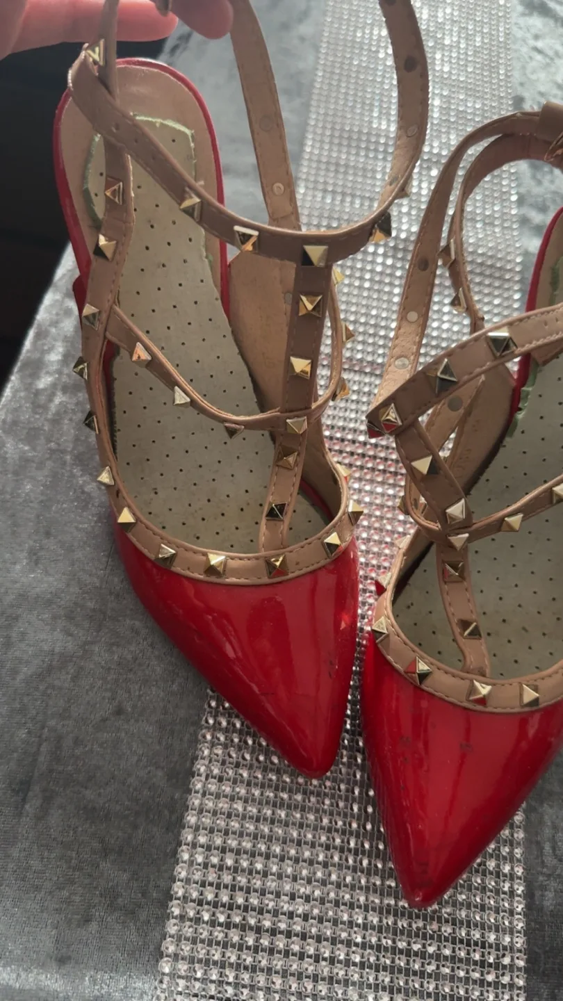 Red Studded Heels image indicator(2)