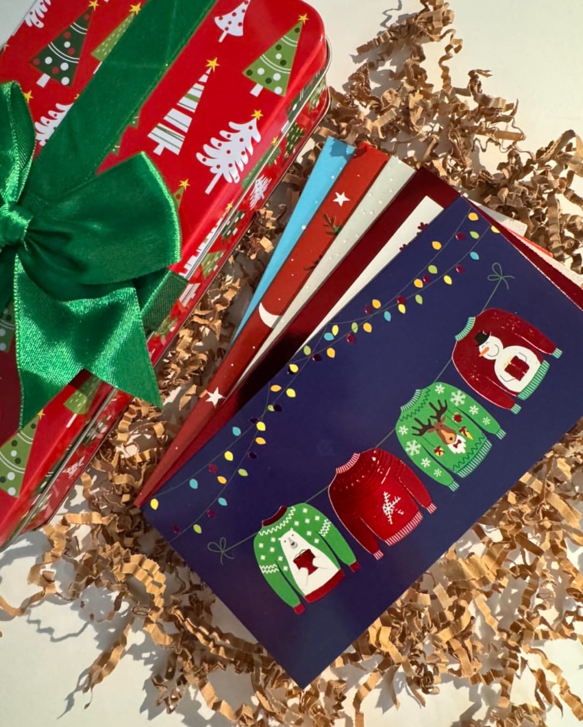 Christmas Cards with Tin Box (5pcs) - photo 5