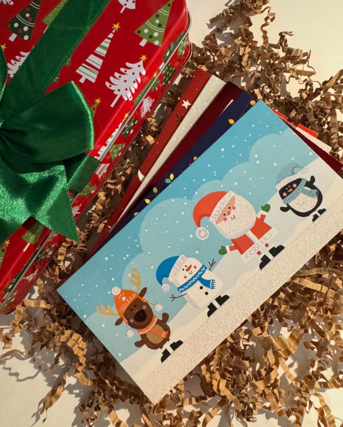 Christmas Cards with Tin Box (5pcs) - photo 4