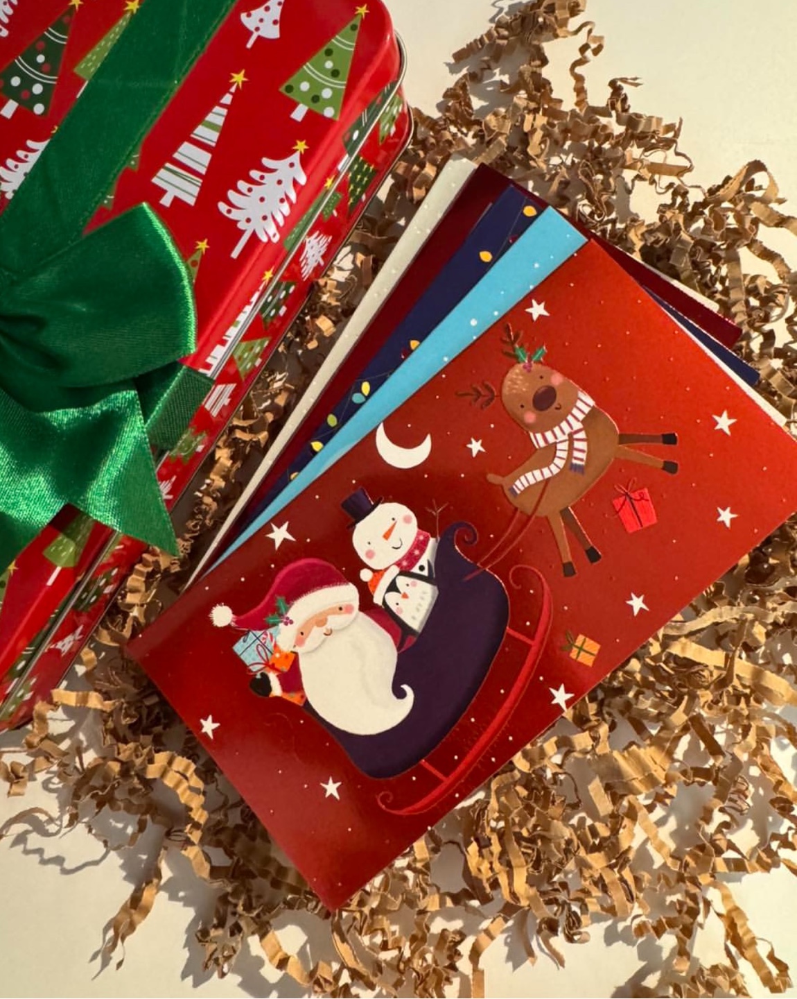 Christmas Cards with Tin Box (5pcs) - photo 3