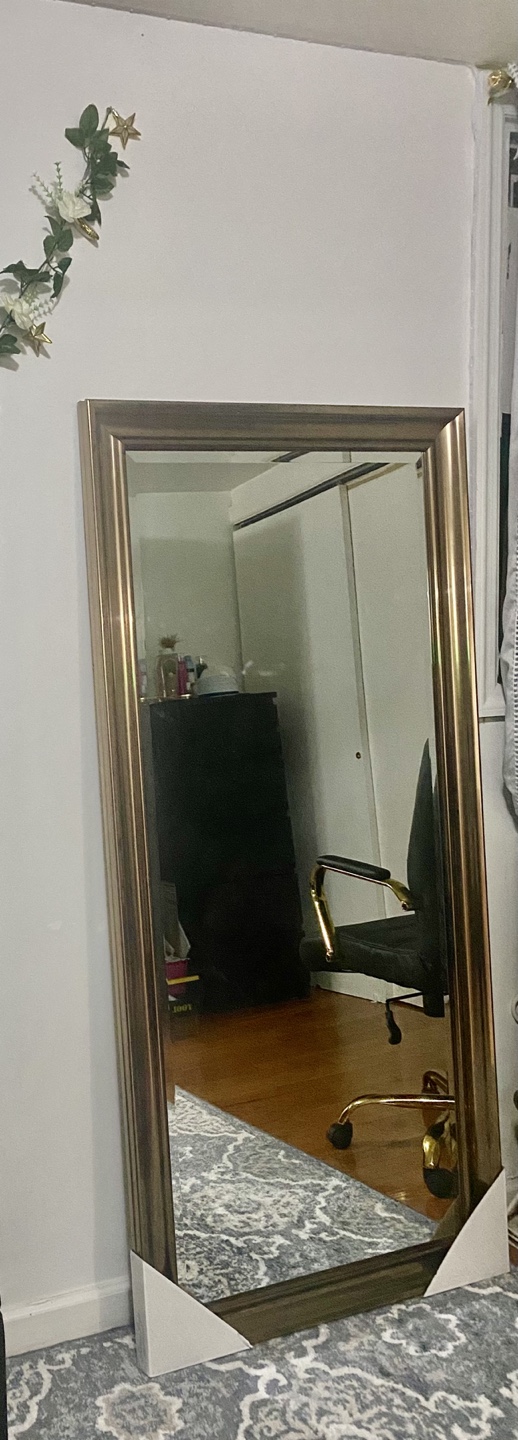 Full Length Mirror with Gold Frame - photo 3