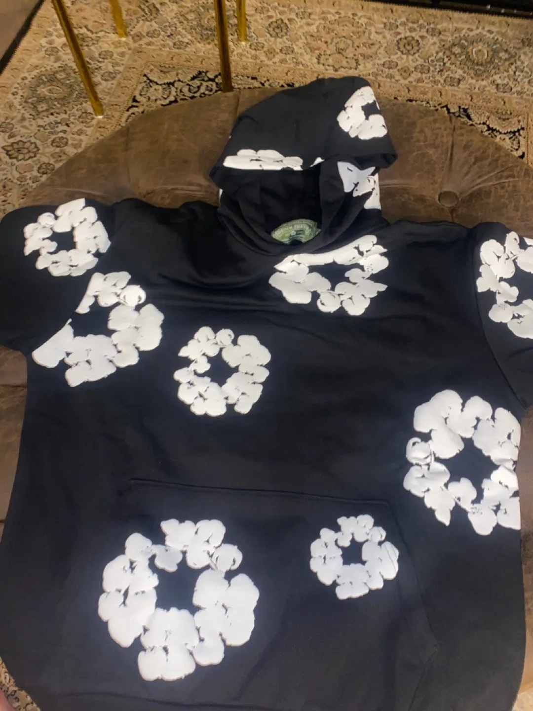 Denim Tears Black Hoodie image indicator(2)