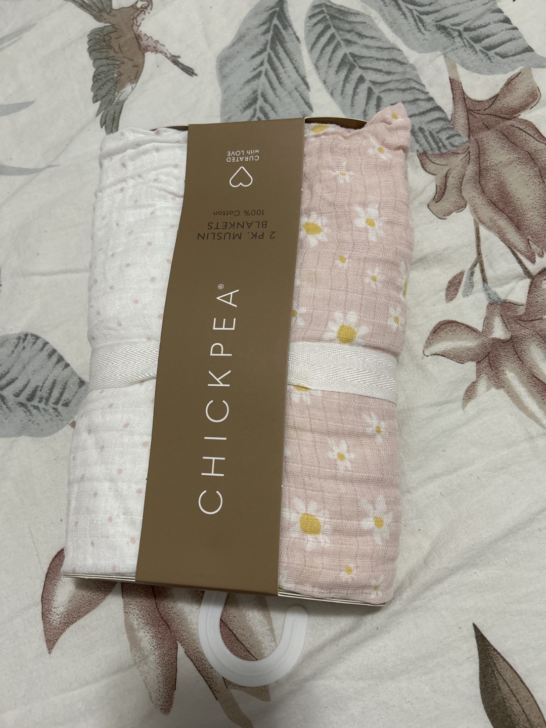 Chickpea 2 Pack Muslin Blankets