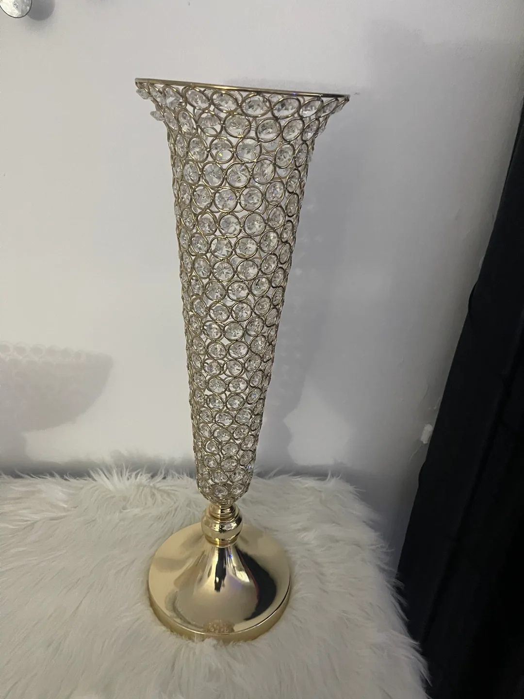 Gold Crystal Beaded Serving Bowl image indicator(6)