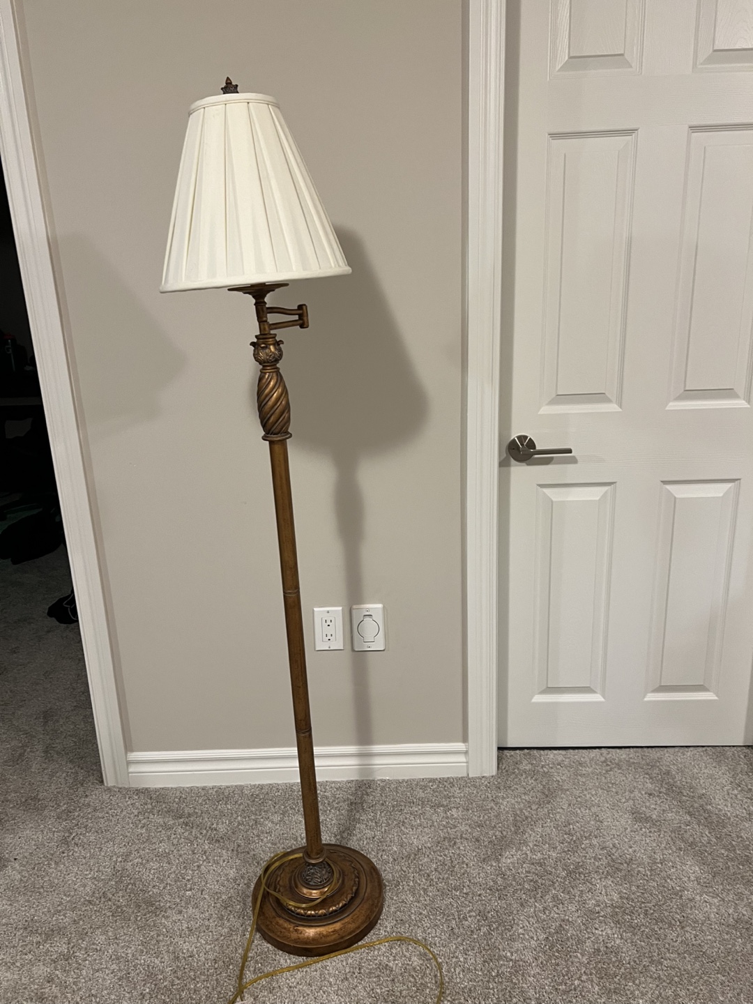 Floor Lamp with matching Table Lamp