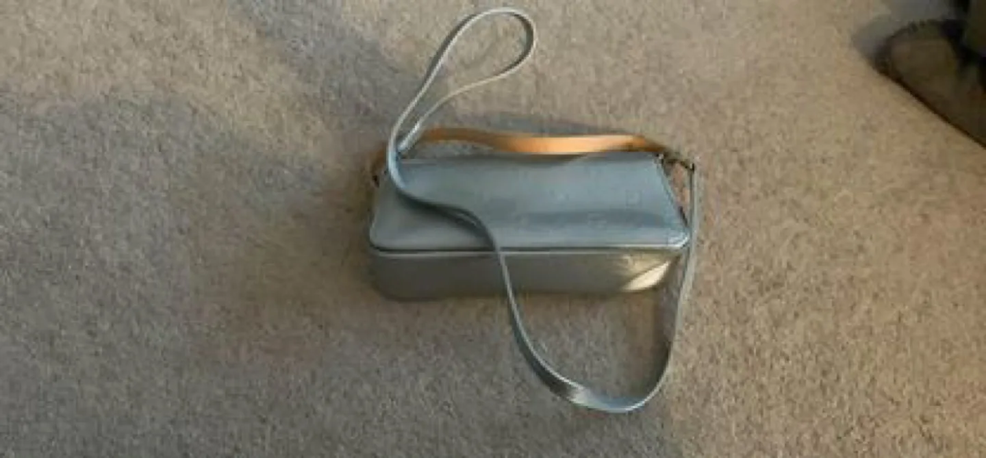 Silver Designer Crossbody Bag image indicator(2)