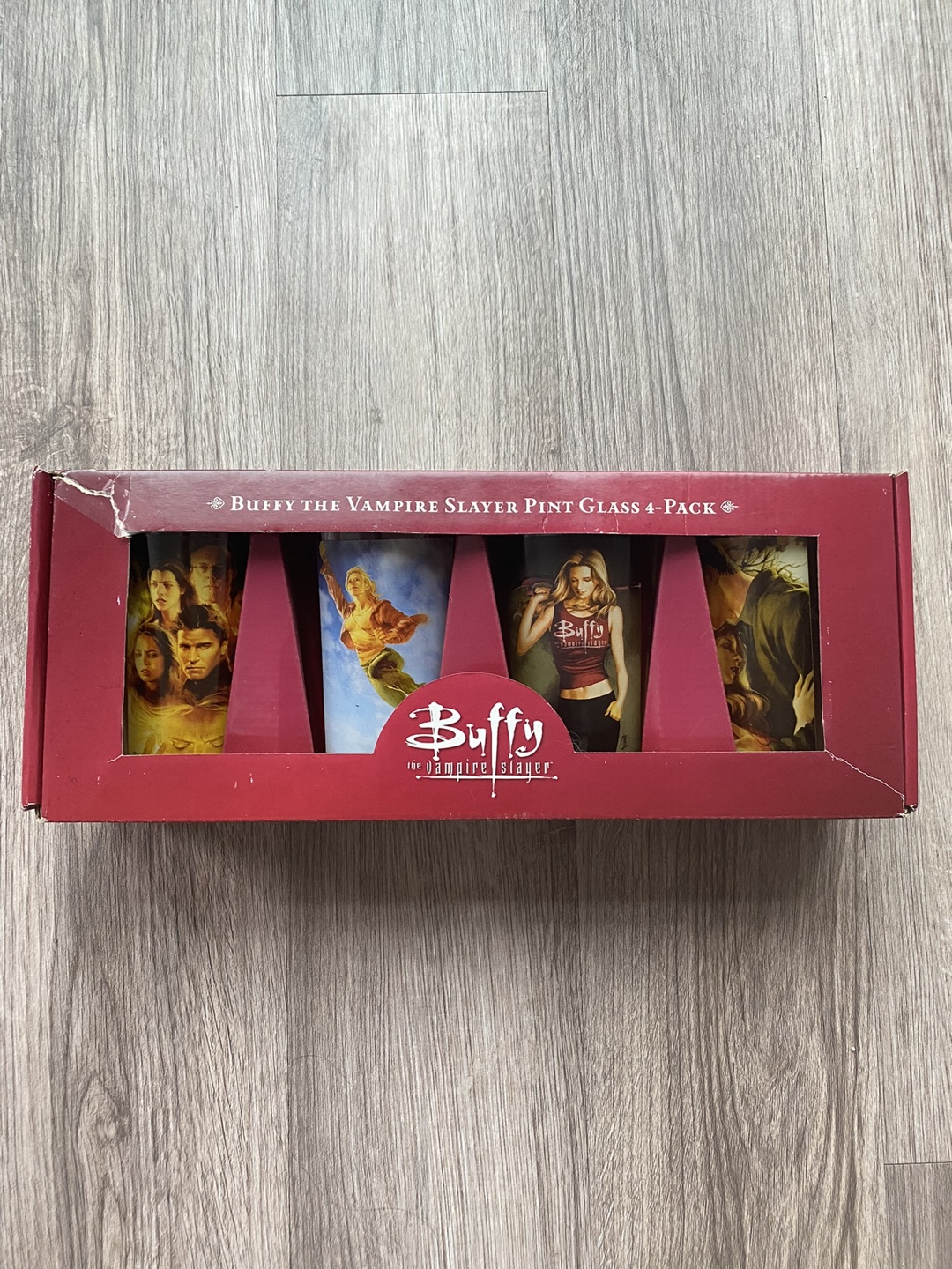 Buffy the Vampire Slayer Pint Glasses 4-Pack