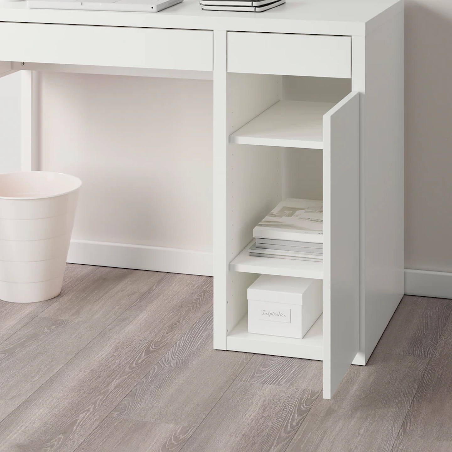 IKEA MICKE Desk with hutch - photo 3