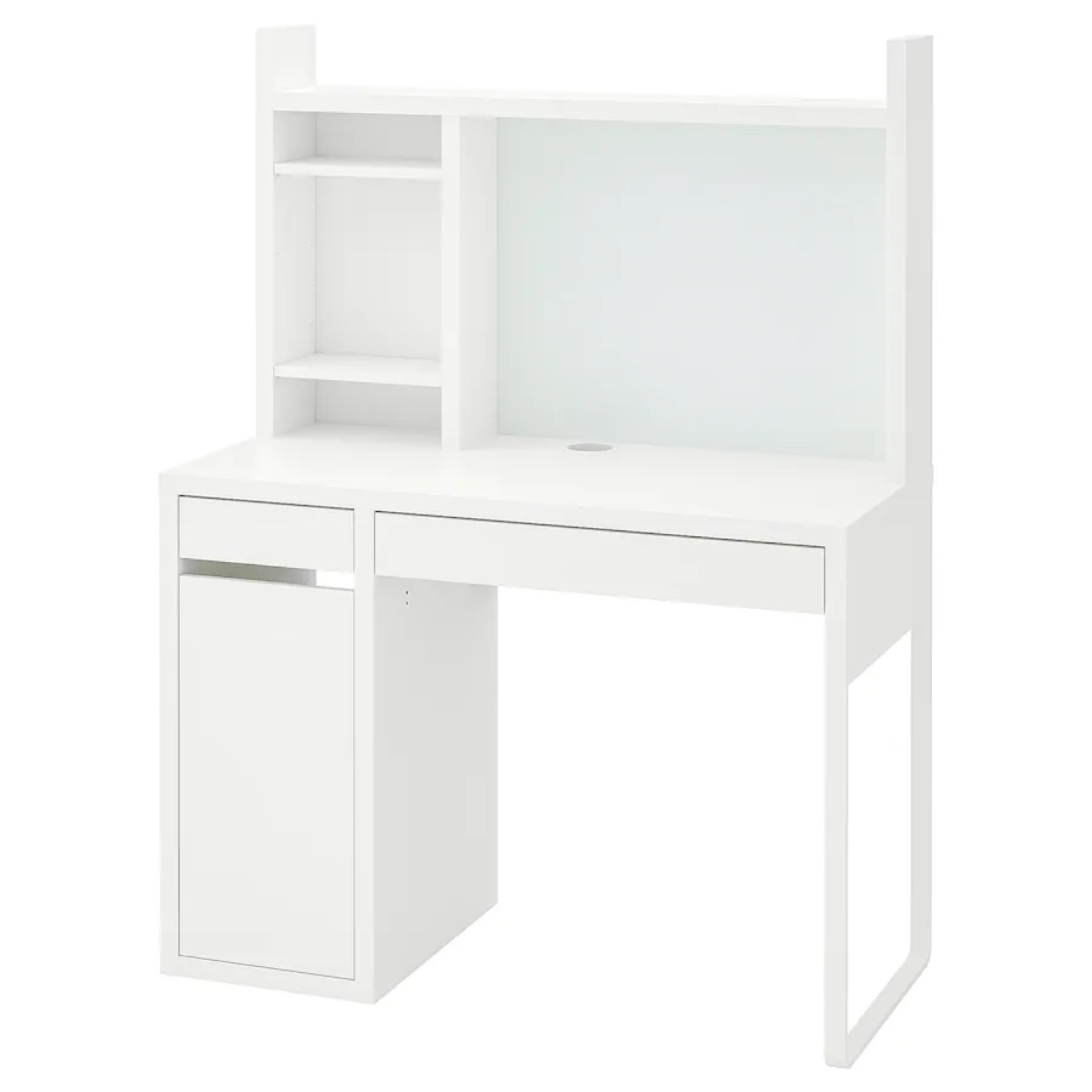 IKEA MICKE Desk with hutch