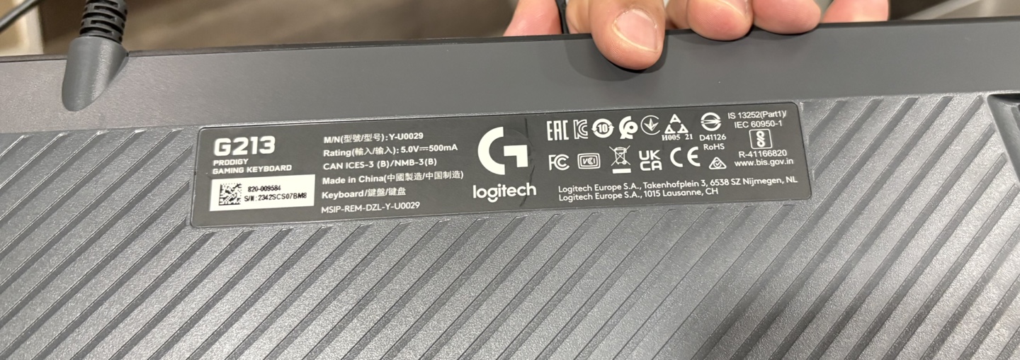 Logitech G213 Wired Gaming Keyboard - photo 4