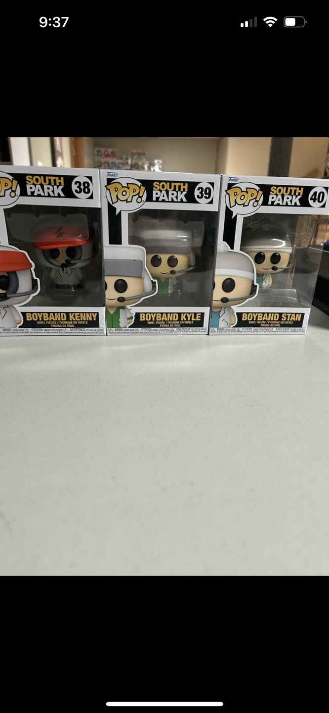Funko Pop South Park Collection (#38-#40)