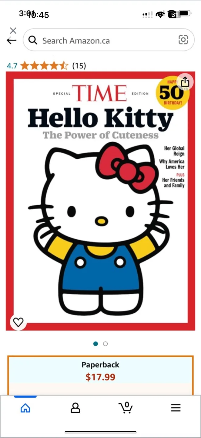 🆕 🎁 TIME Special Edition - Hello Kitty: The Power of Cuteness image indicator(6)