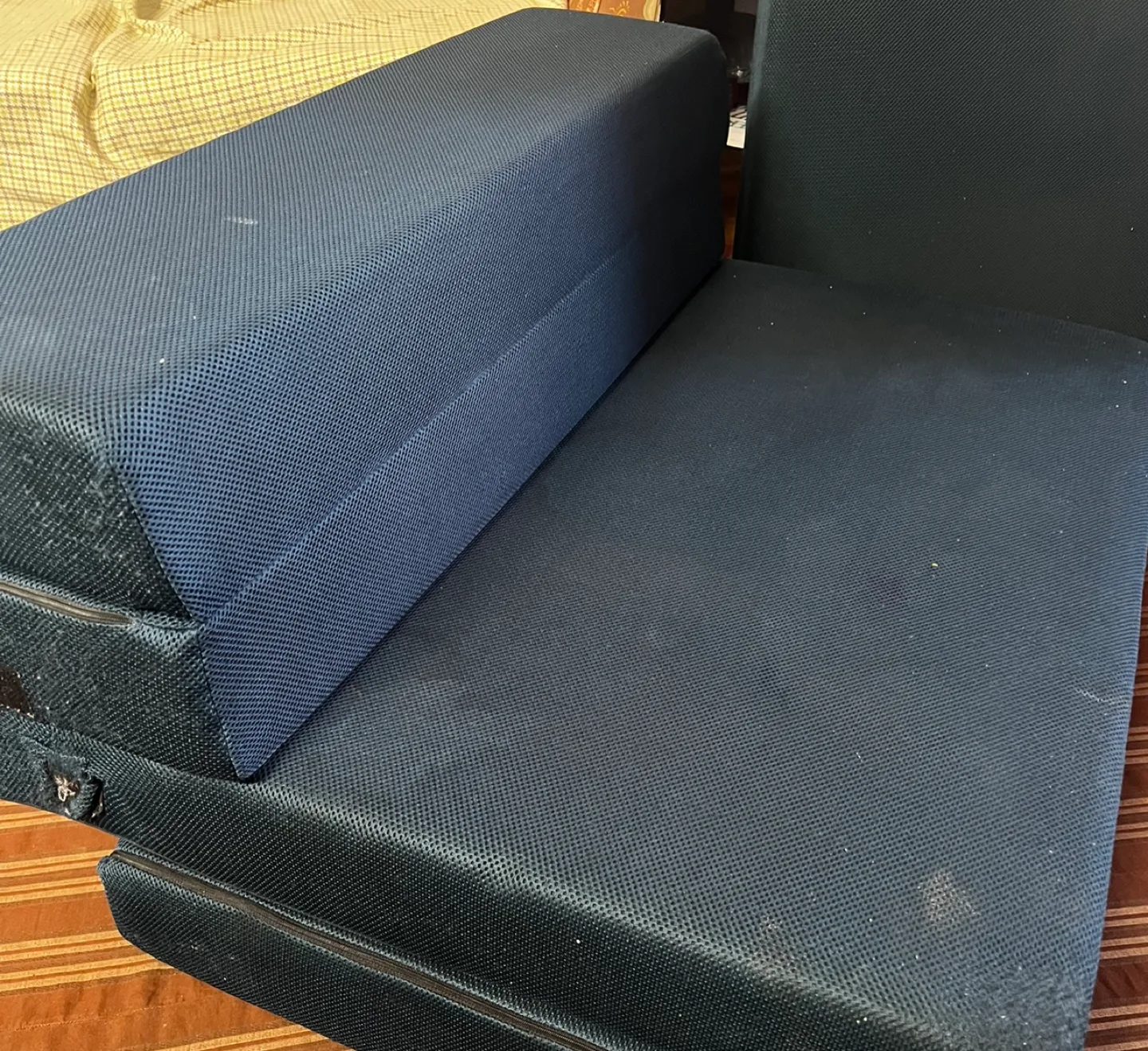 Twins size two Foldable Futon Mattress both of them are $25 image indicator(3)