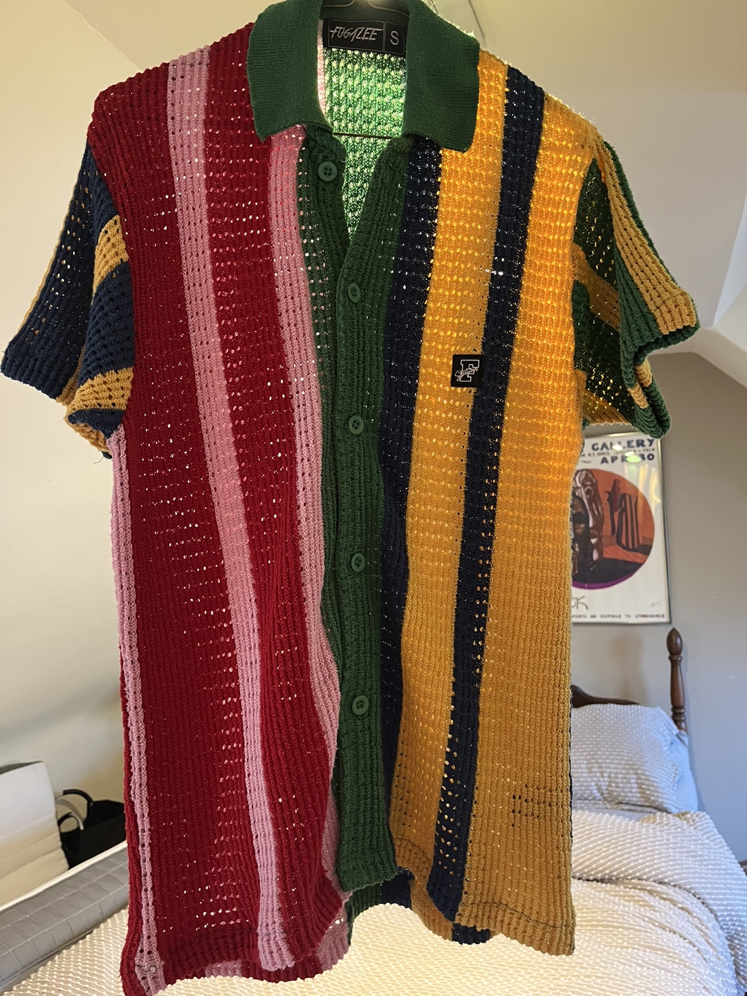 Multicoloured Stripe Knit Shirt - photo 2