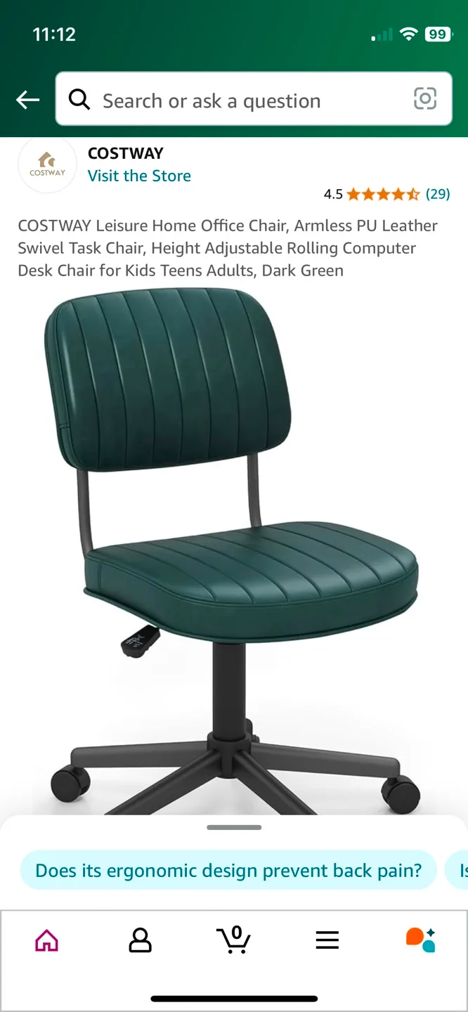 Green Office Chair image indicator(2)