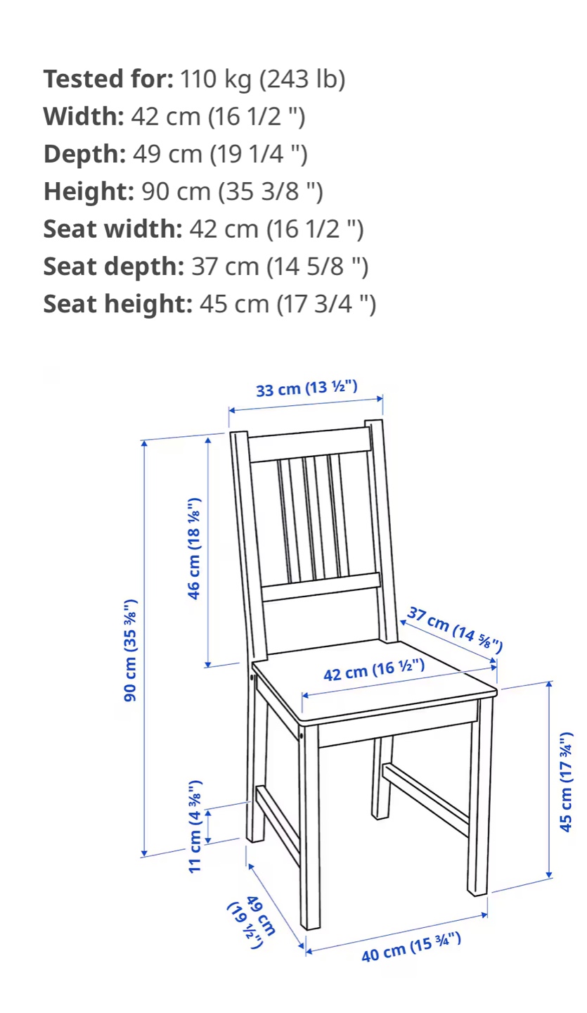 Ikea table and chairs with cushions - photo 5
