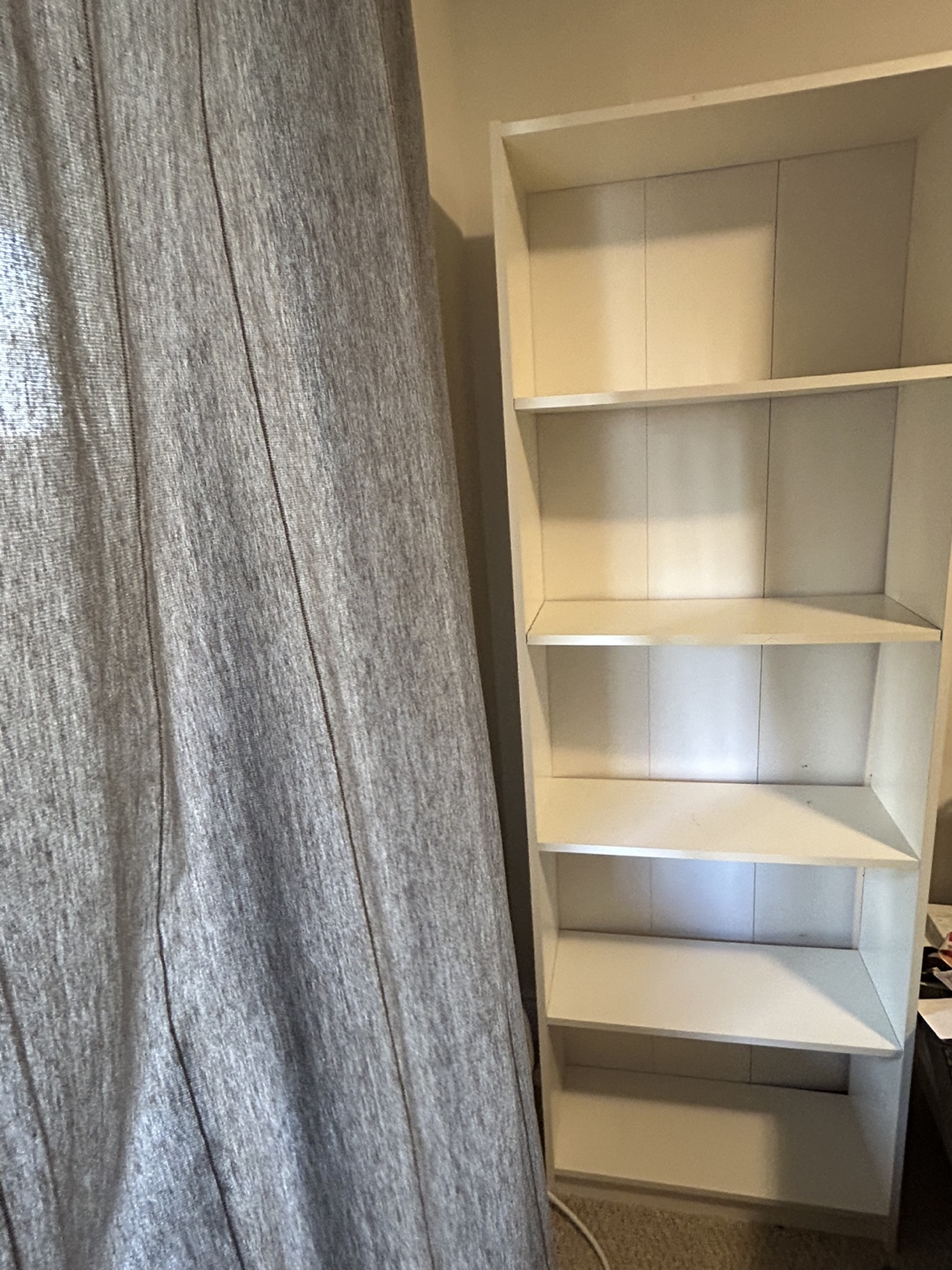 White Bookshelf