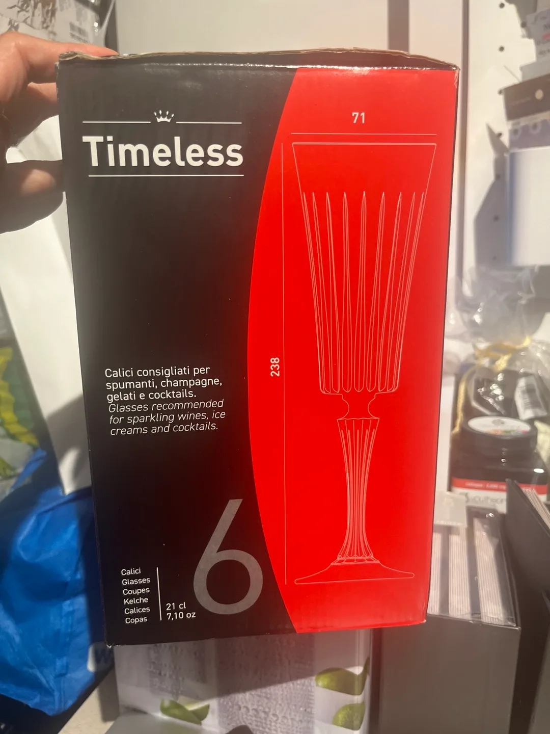 Brand new crystal glasses image indicator(2)