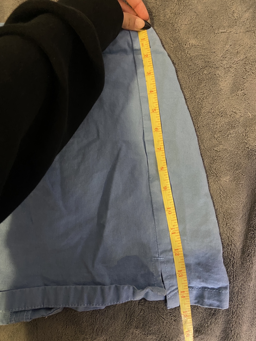 Blue Denim Mini Skirt - photo 3