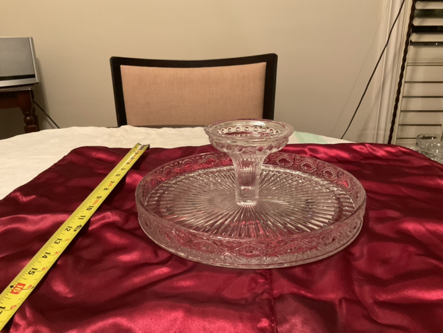 Glass Cake Stand - photo 4