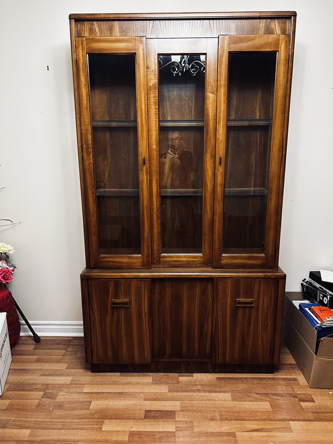 Mid Century Modern Hutch - photo 4