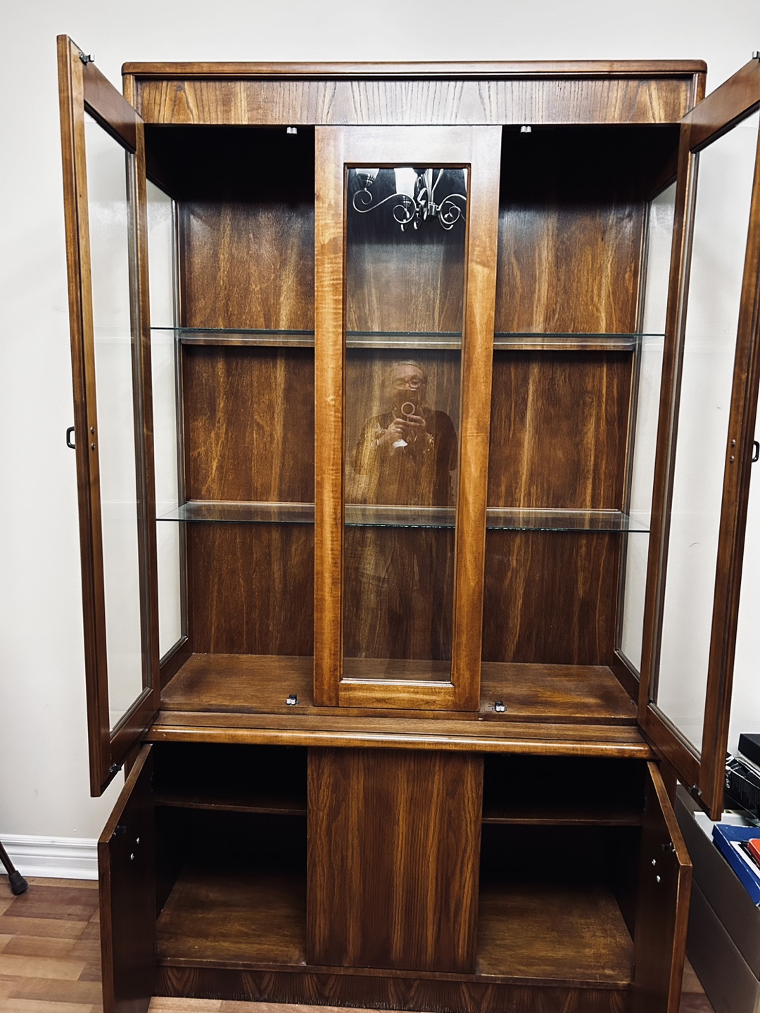 Mid Century Modern Hutch - photo 3