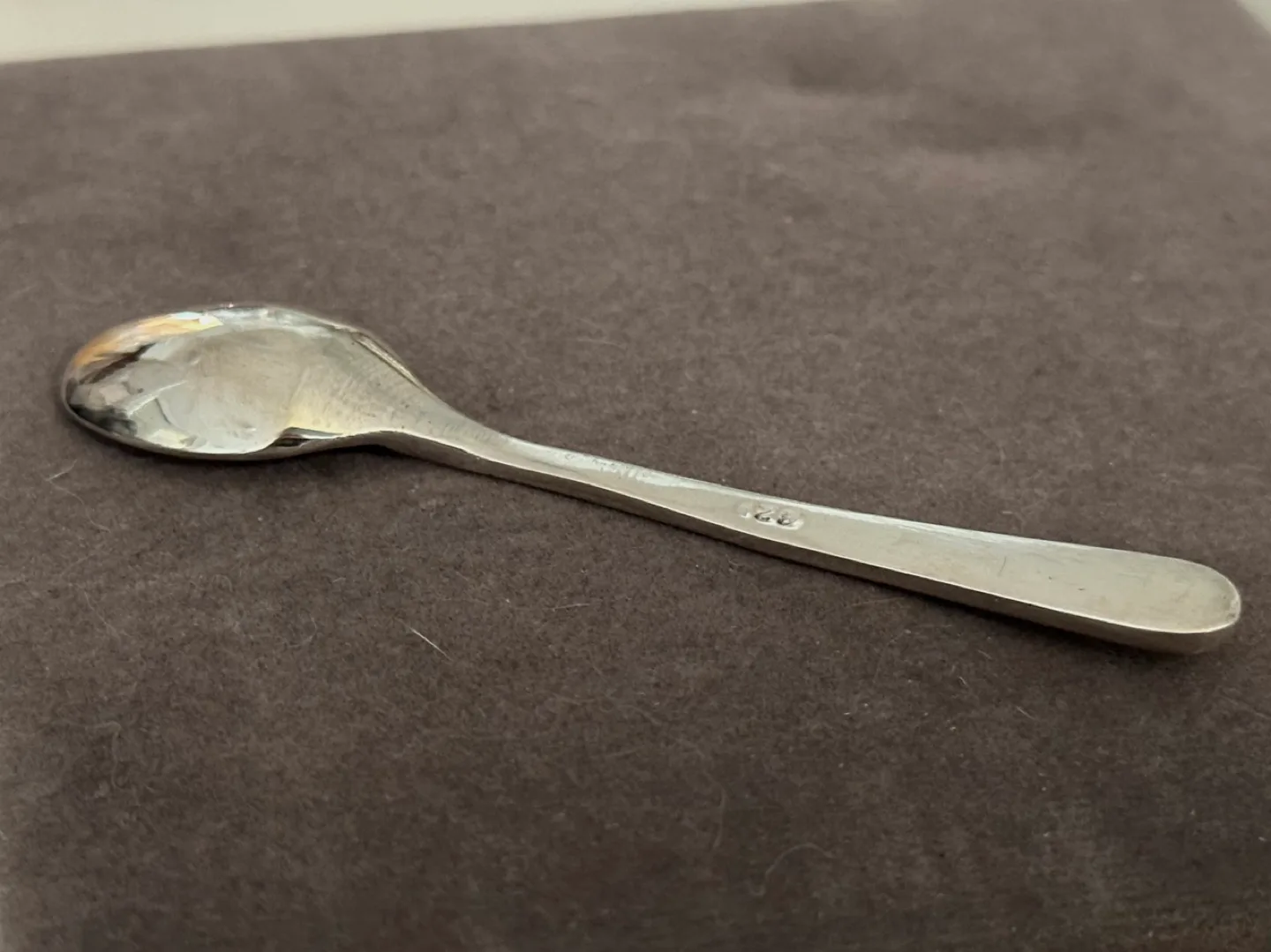 Silver Egg Cup and Spoon Set image indicator(5)