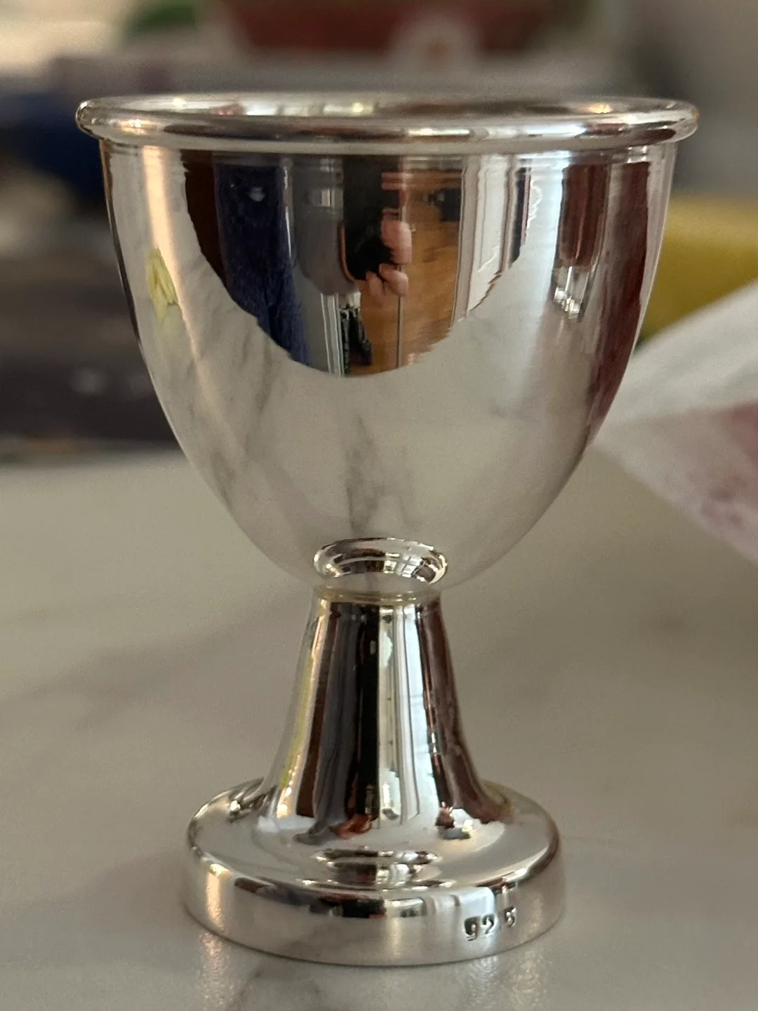 Silver Egg Cup and Spoon Set image indicator(2)