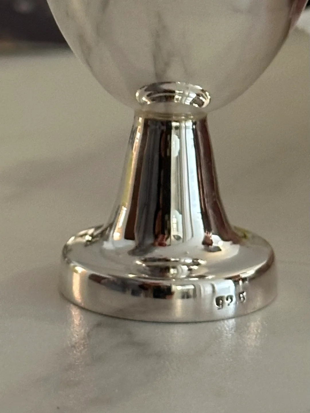 Silver Egg Cup and Spoon Set image indicator(4)